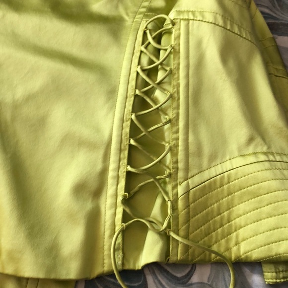 Cynthia Steffe corset bodycon  Green Top - Picture 3 of 6